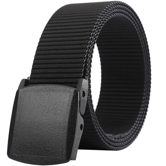 Men's Belt Web Work Belts Plastic Buckle Easy Trim to Fit – LionVII