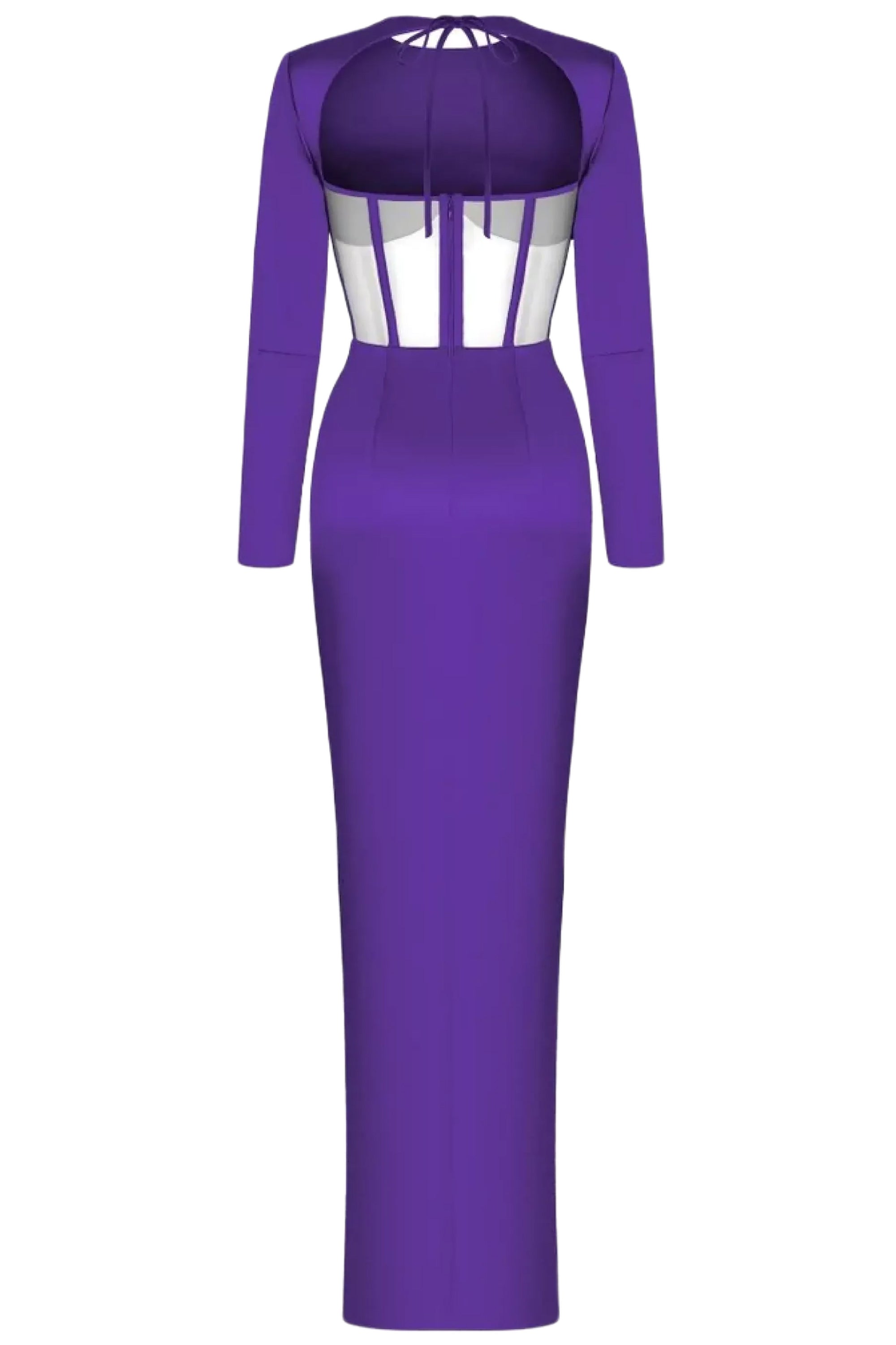 DRAPED CORSET GOWN