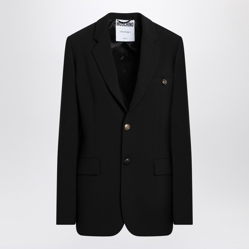Black Single-breasted Jacket