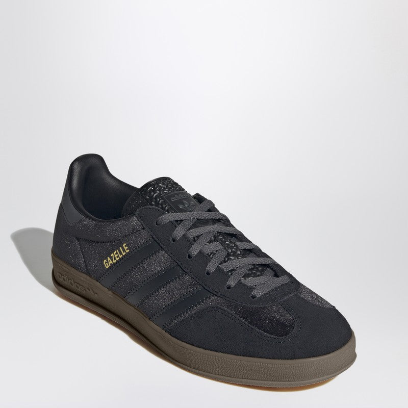 Gazelle Indoor Black Velvet Sneaker