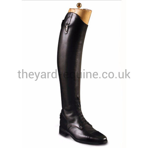 Secchiari Boots Black Smooth Leather - Made to Measure-Unisex Riding Boots Made to Measure-Secchiari-The Yard