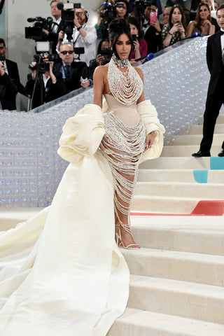 NEW YORK, NEW YORK - MAY 01: Kim Kardashian attends The 2023 Met Gala Celebrating "Karl Lagerfeld: A Line Of Beauty" at The Metropolitan Museum of Art on May 01, 2023 in New York City. (Photo by Jamie McCarthy/Getty Images)