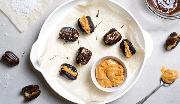 Nut butter filled dates