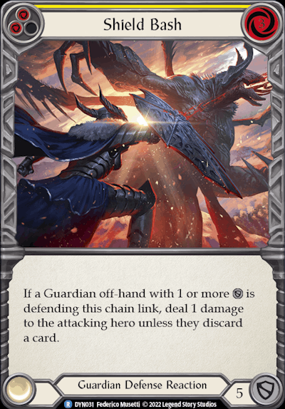 DYN - Shield Bash (Yellow)