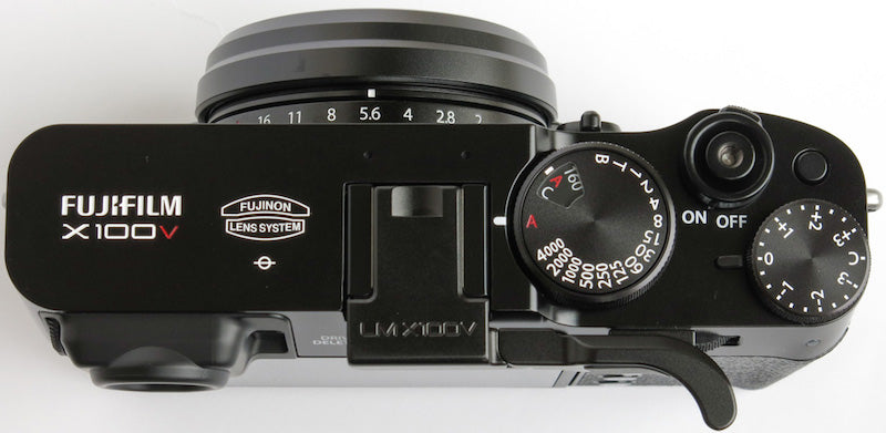Baron Beknopt focus Fujifilm X100V Folding Thumbrest Black by Lensmate