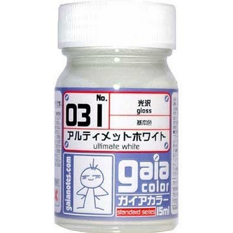 Gaianotes - 021 Semi Gloss White Paint – Anime Store Near Me