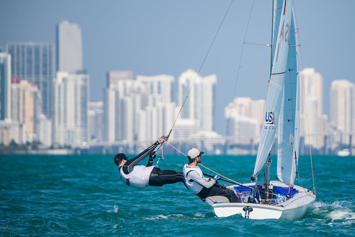 470 Speed Guide By Sîme Fantela upwind sailing Miami