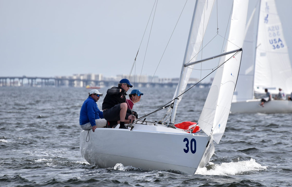 2019 J/22 Midwinters, 2nd Place powered by North Sails. Photo Chris Howell