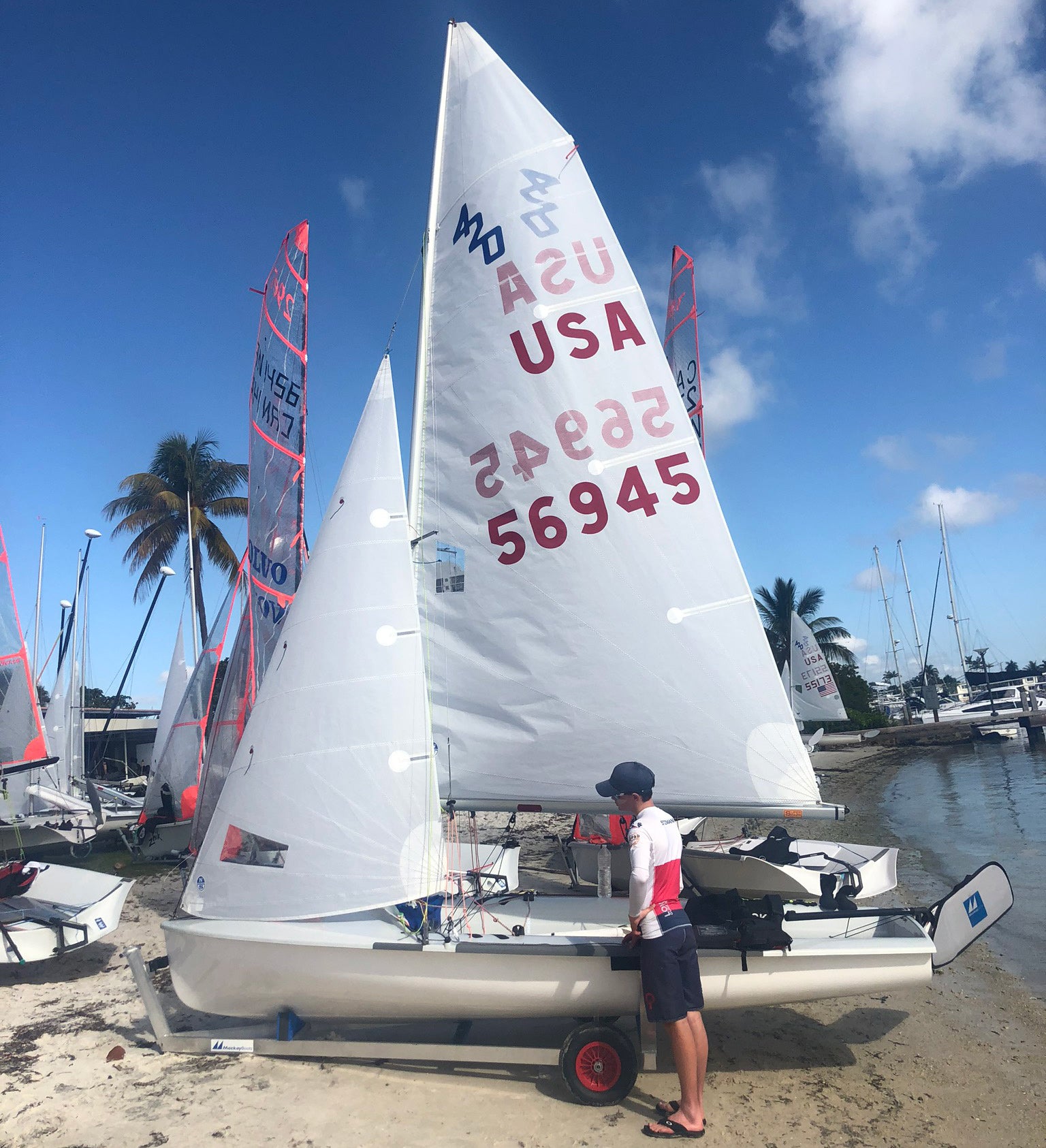 Re-tuning for the lighter wind prediction on the final day.