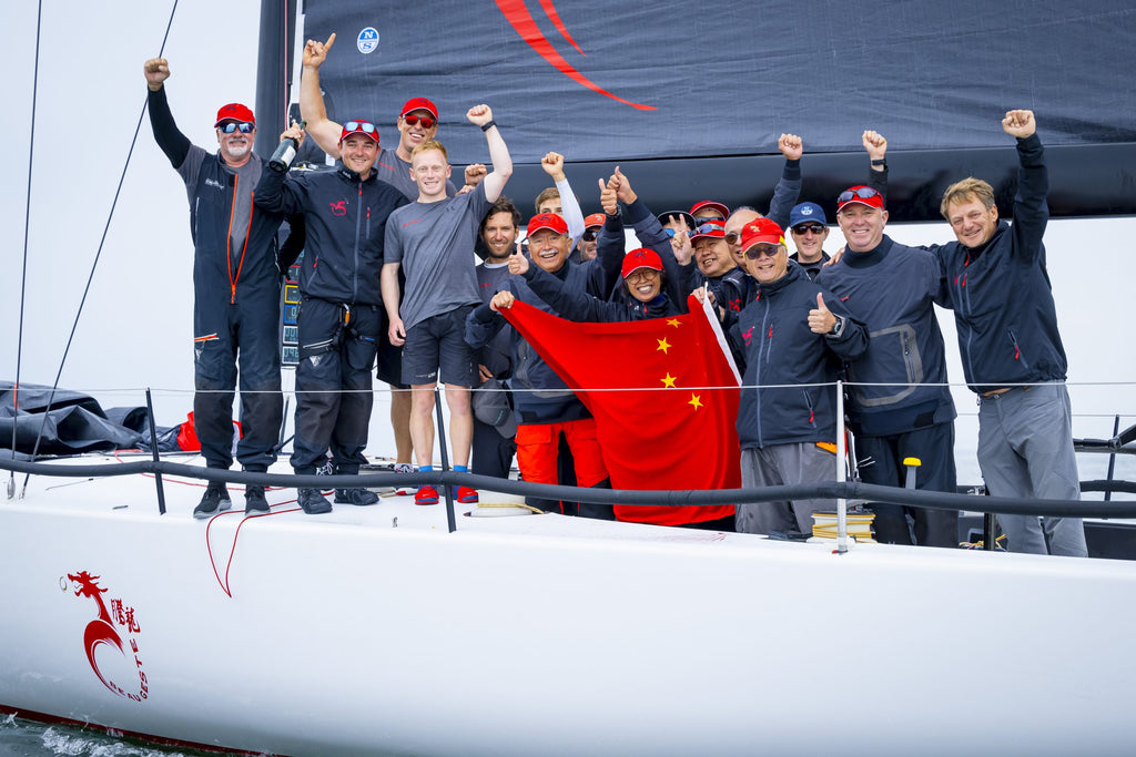 TP52 Beau Geste celebrate their 2023 ORC World Championship win