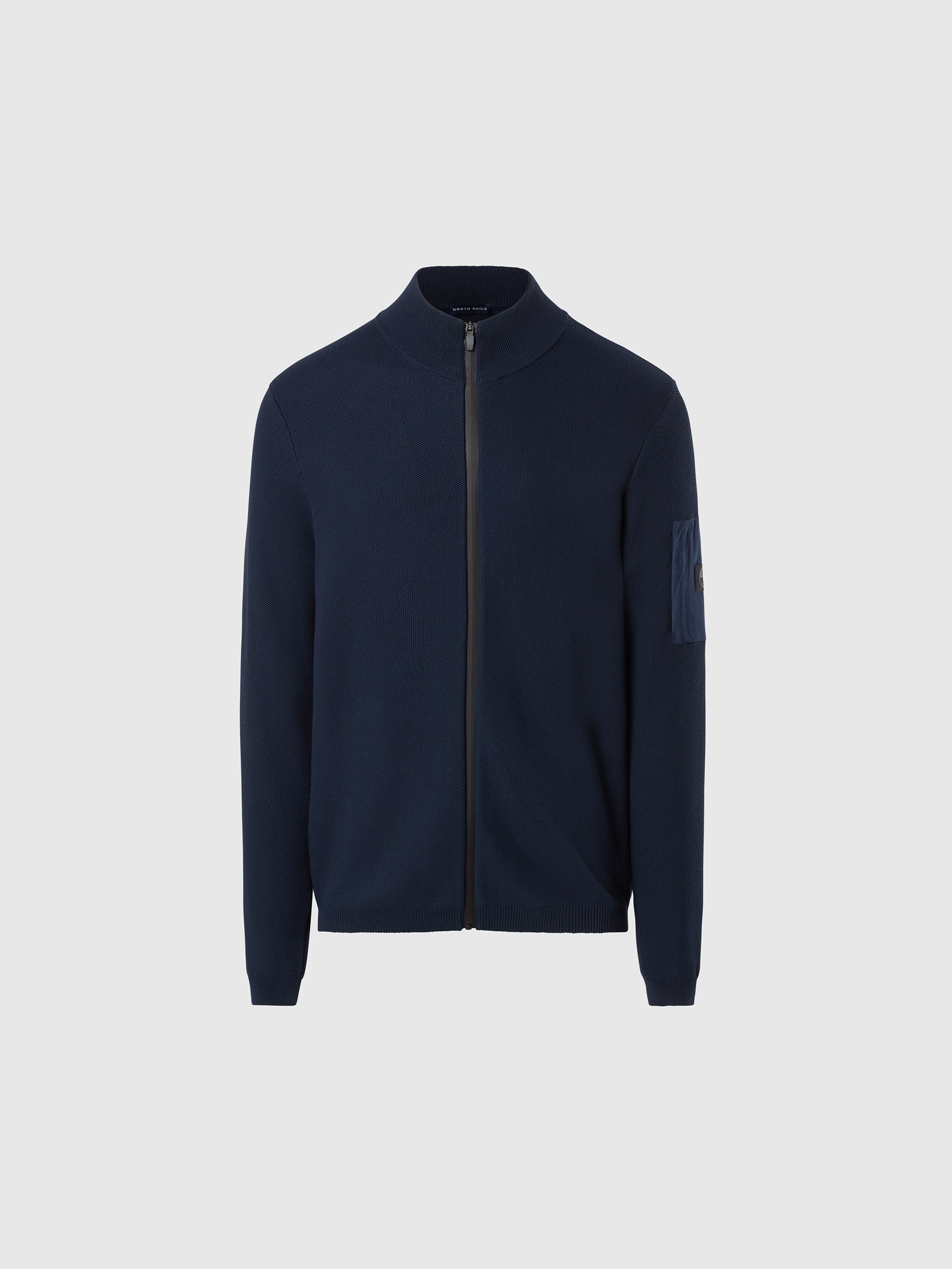 North Sails - Maglione dolcevita in ECOVERO™North SailsNavy blueM