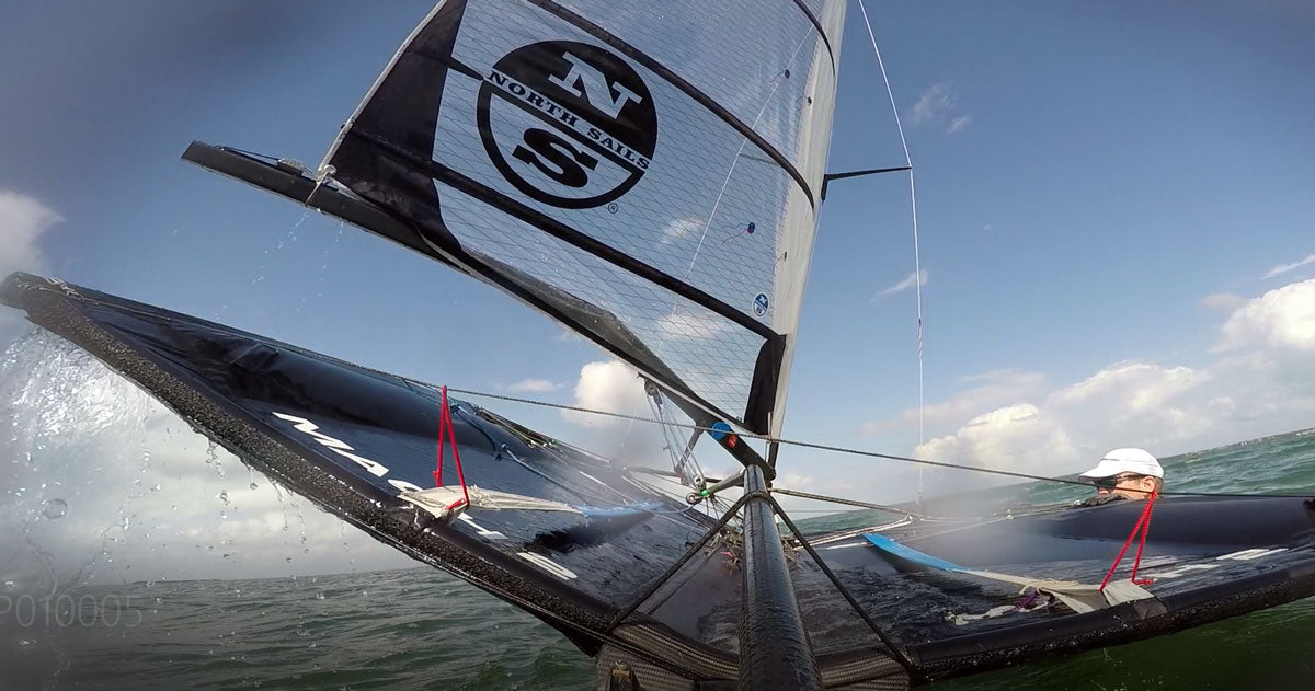 dan neri in the water sailing moth