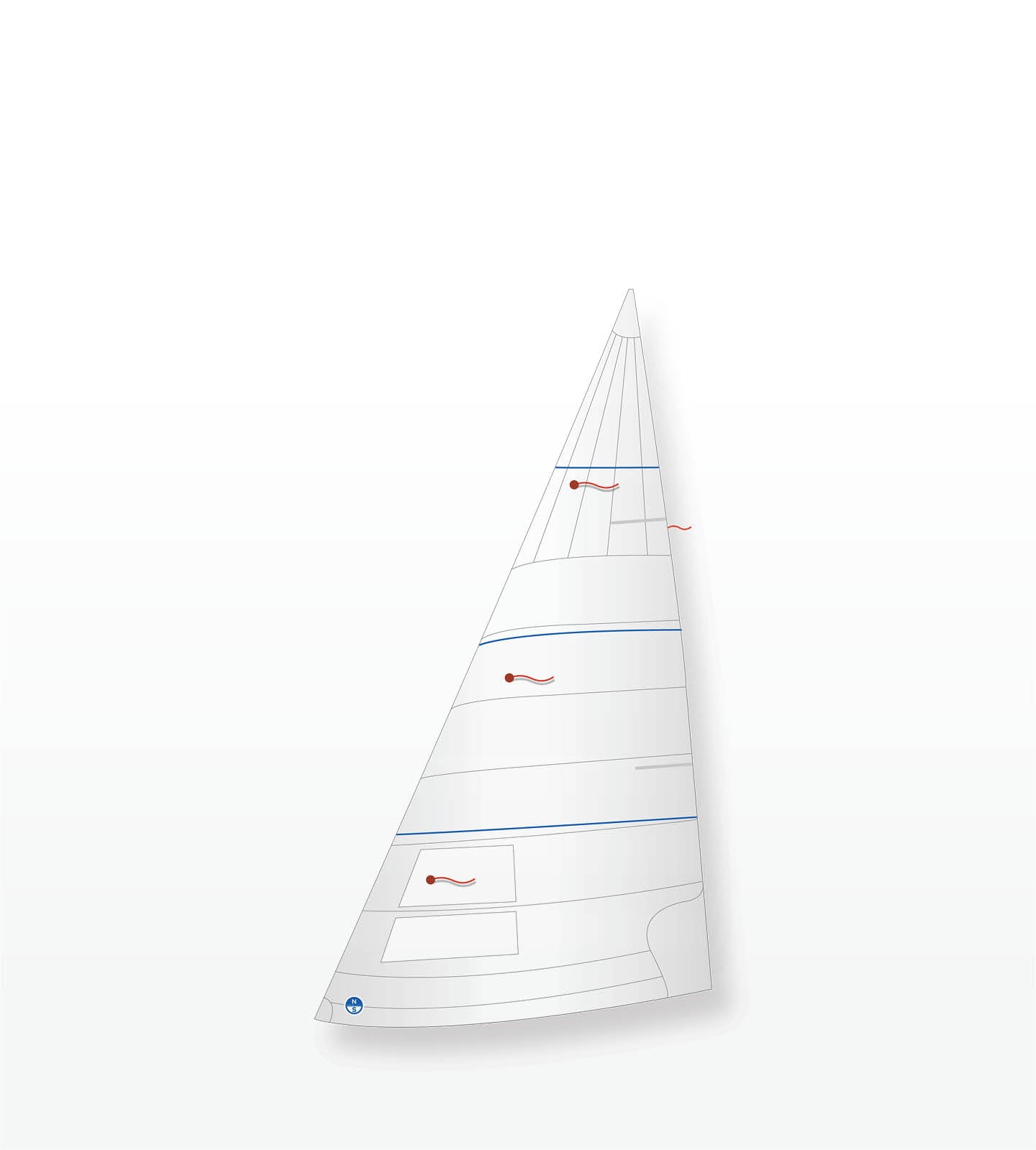 North Sails - XOD WM-3 JIBNorth SailsWhite