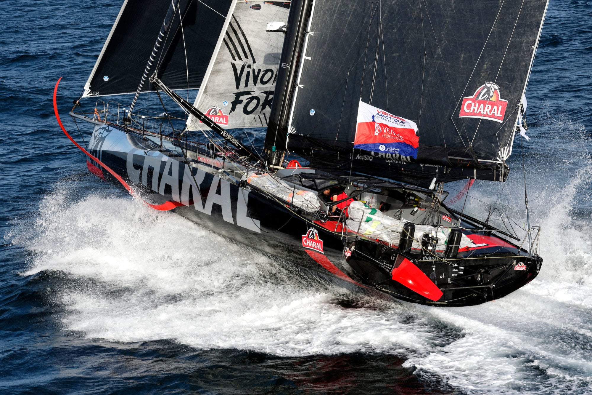 BUILDING SAILS FOR THE IMOCA