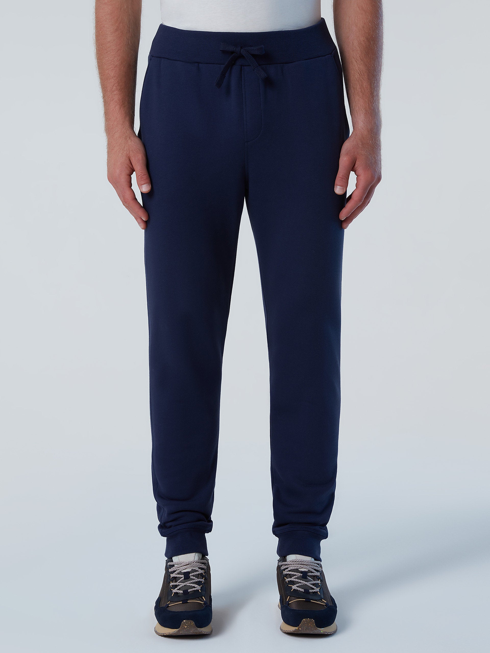 Organic Cotton Pullover Pant (Arctic blue stripe) 