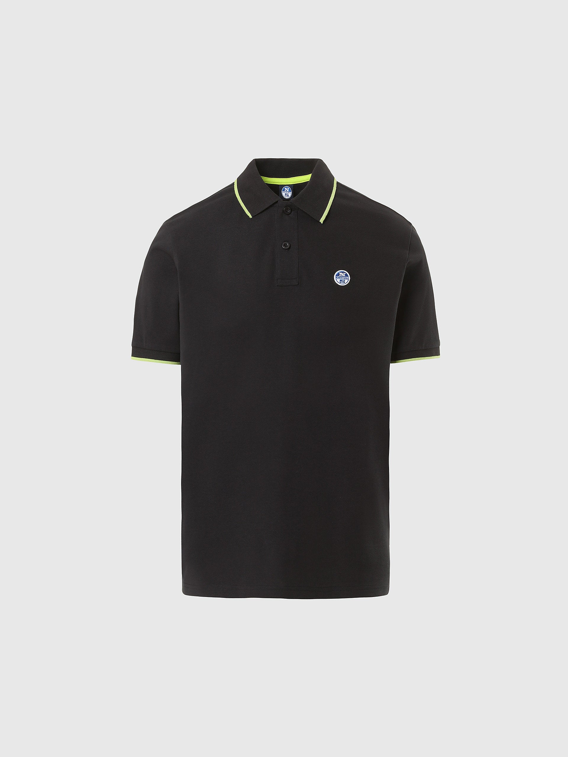 North Sails - Organic cotton polo shirtNorth SailsBlackM