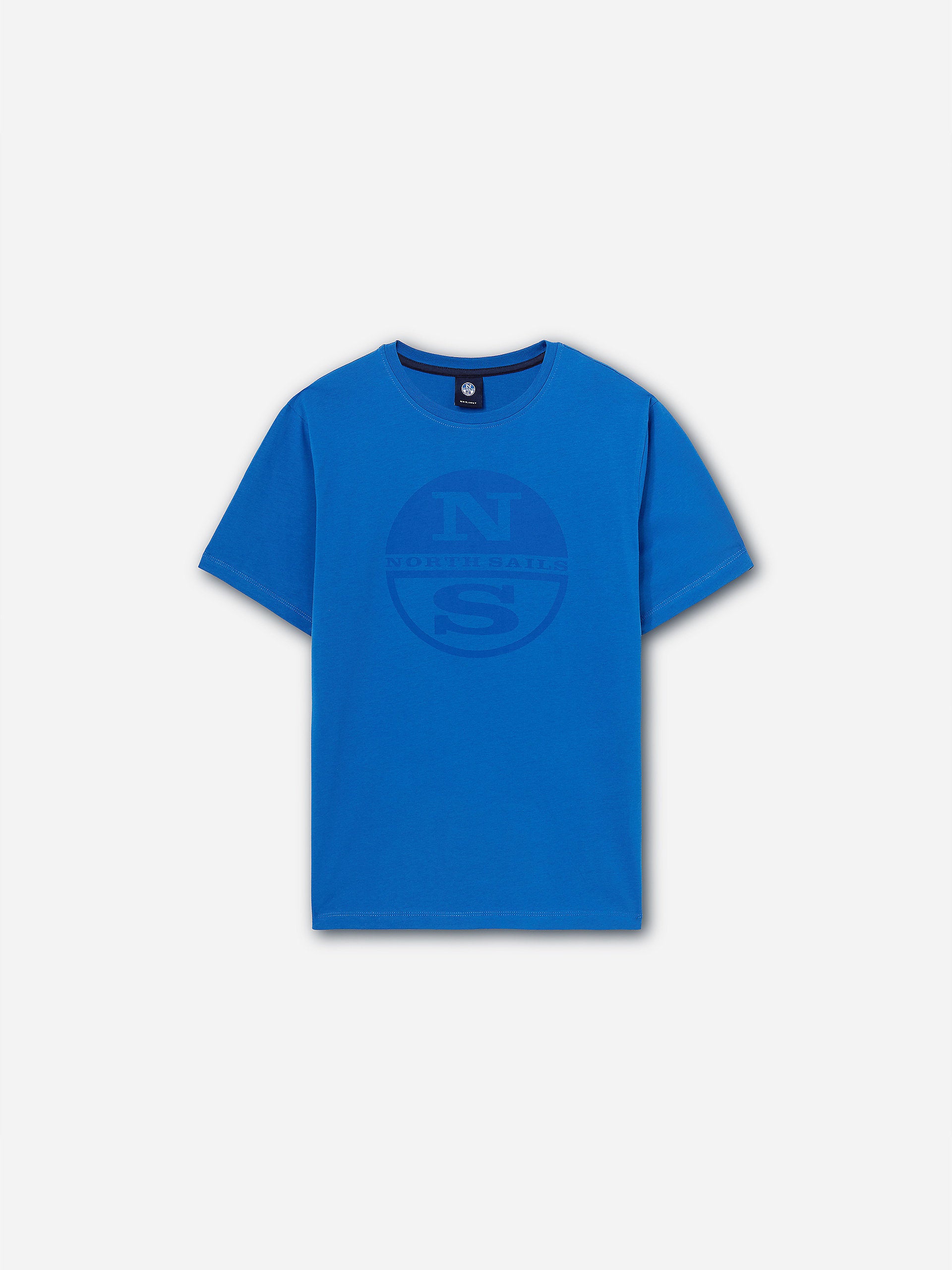North Sails - T-shirt con maxi logoNorth SailsSnorkel blueXL