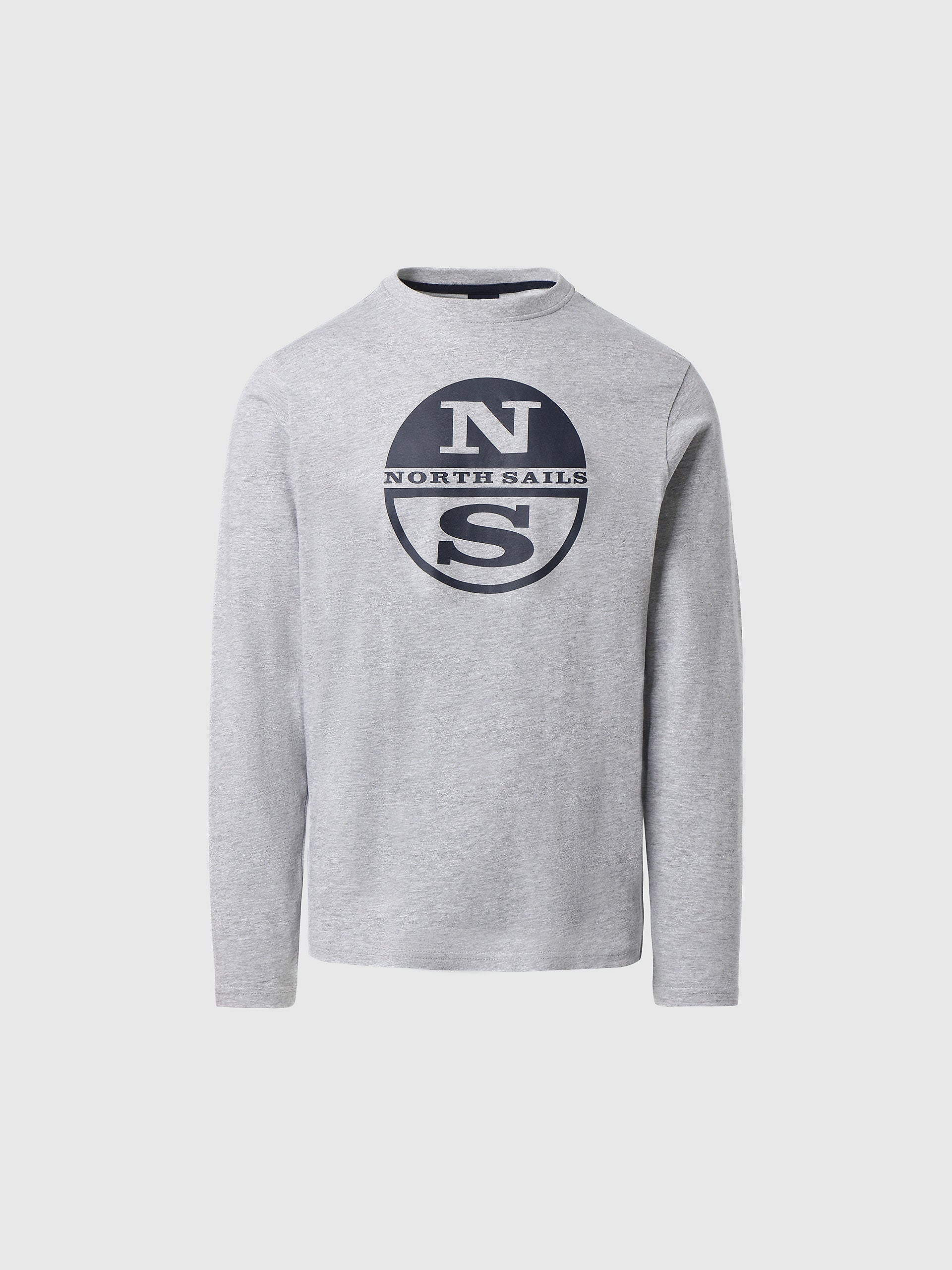 North Sails - Organic jersey T-shirtNorth SailsMedium grey melangeXL