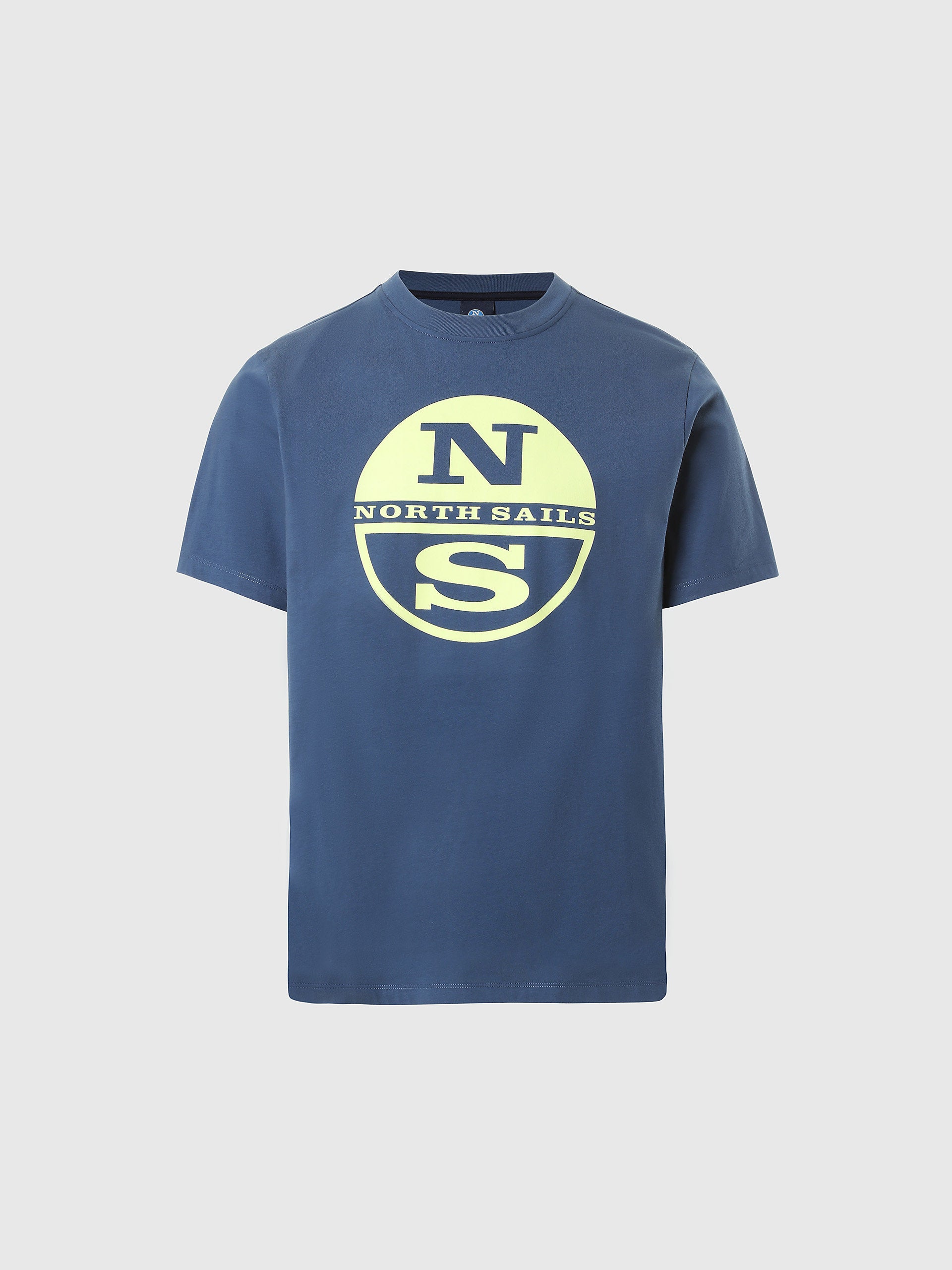 North Sails - T-shirt con stampa maxi logoNorth SailsDark denim4XL