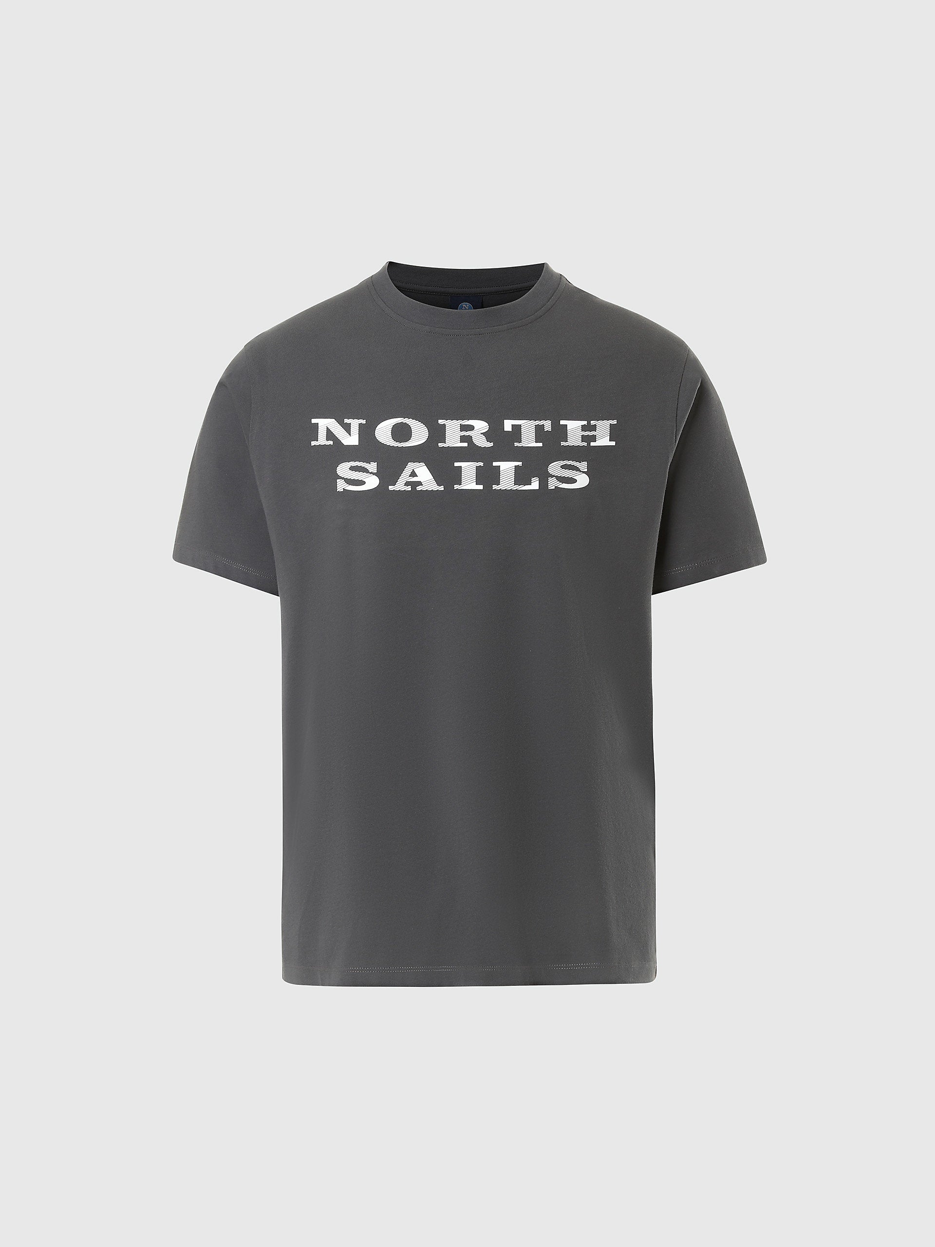 North Sails - T-shirt con stampa letteringNorth SailsAsphaltXXL