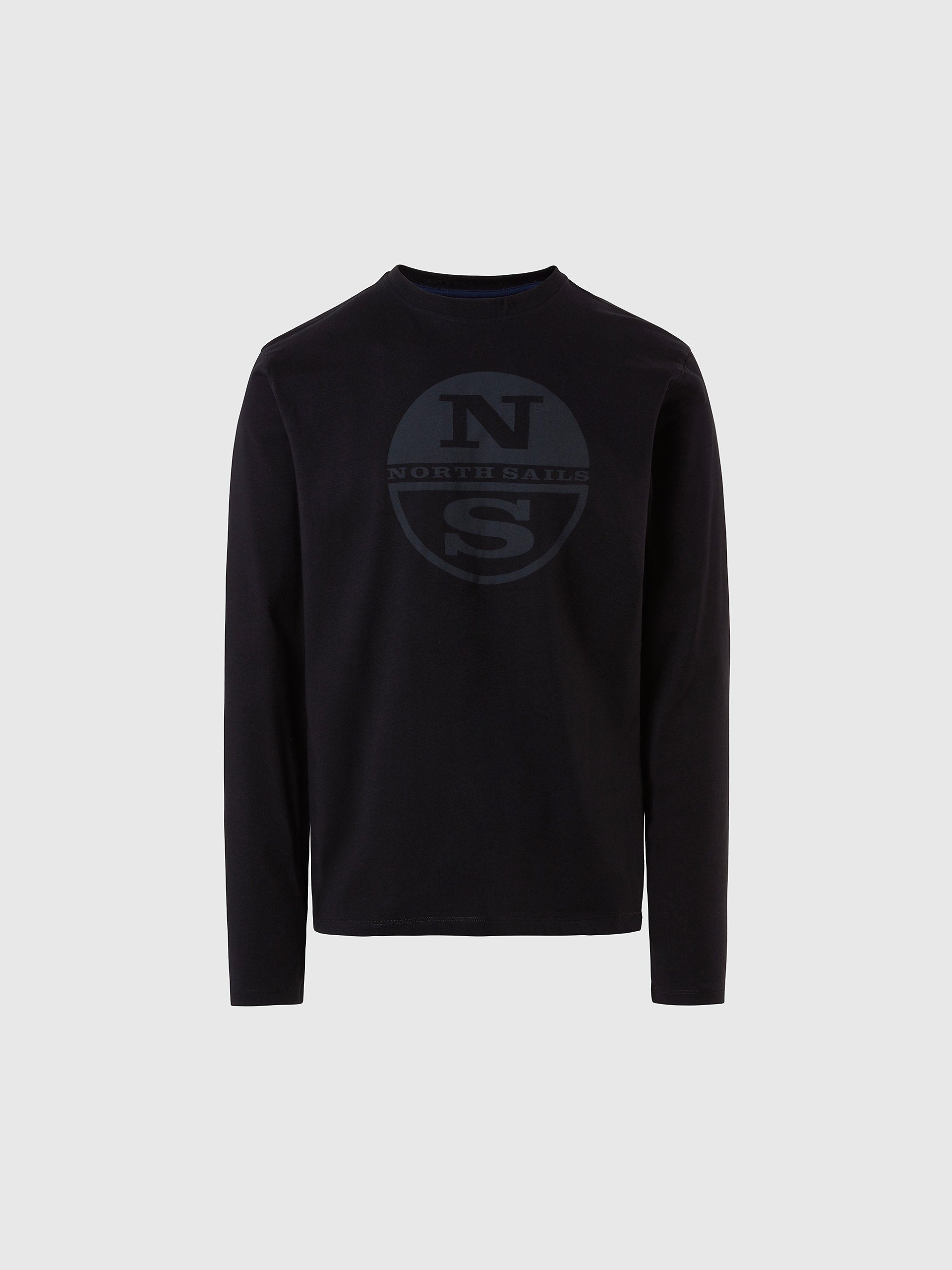 North Sails - T-shirt con maxi stampaNorth SailsBlack4XL
