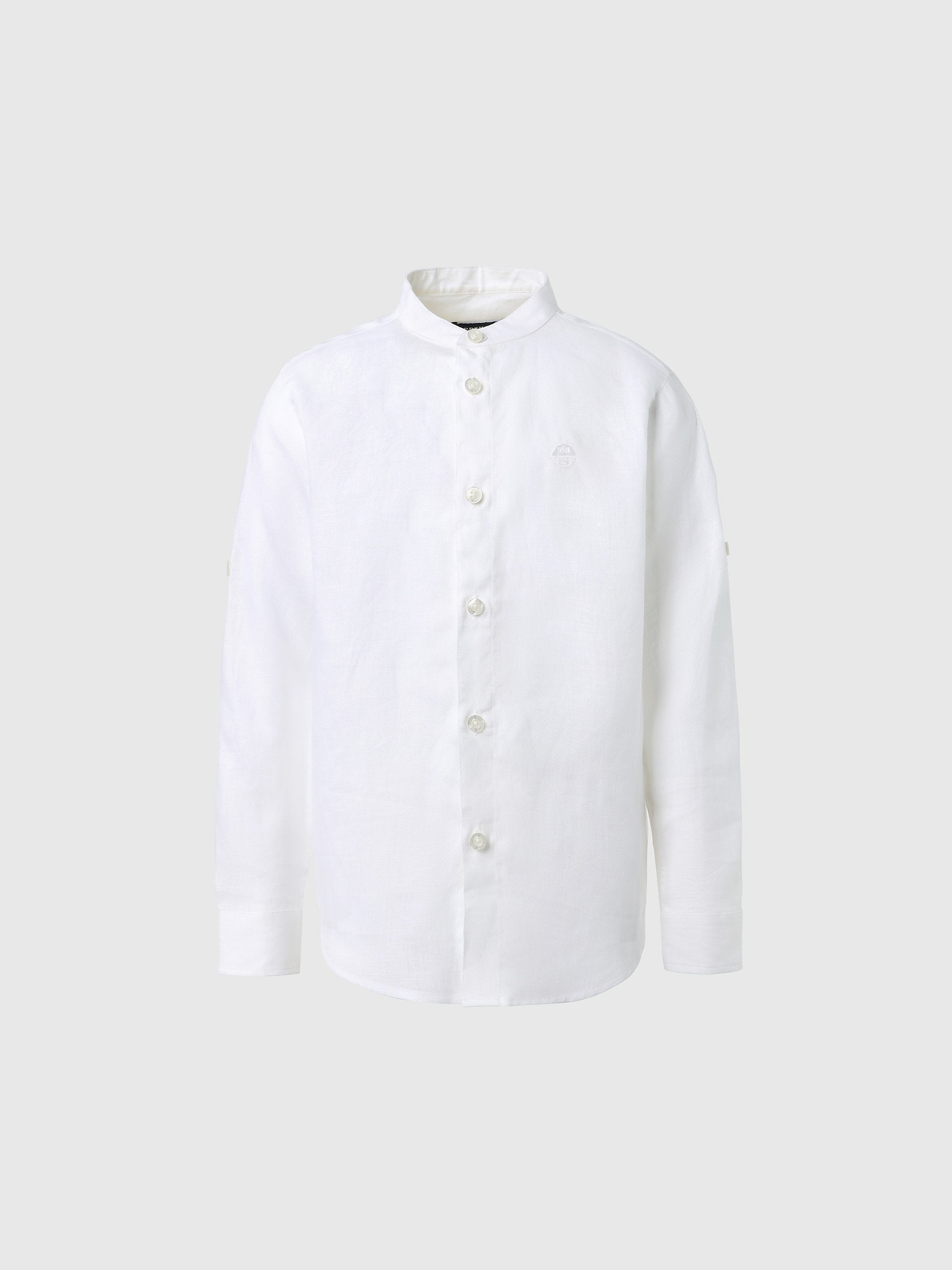 North Sails - Mandarin collar shirtNorth SailsWhite6