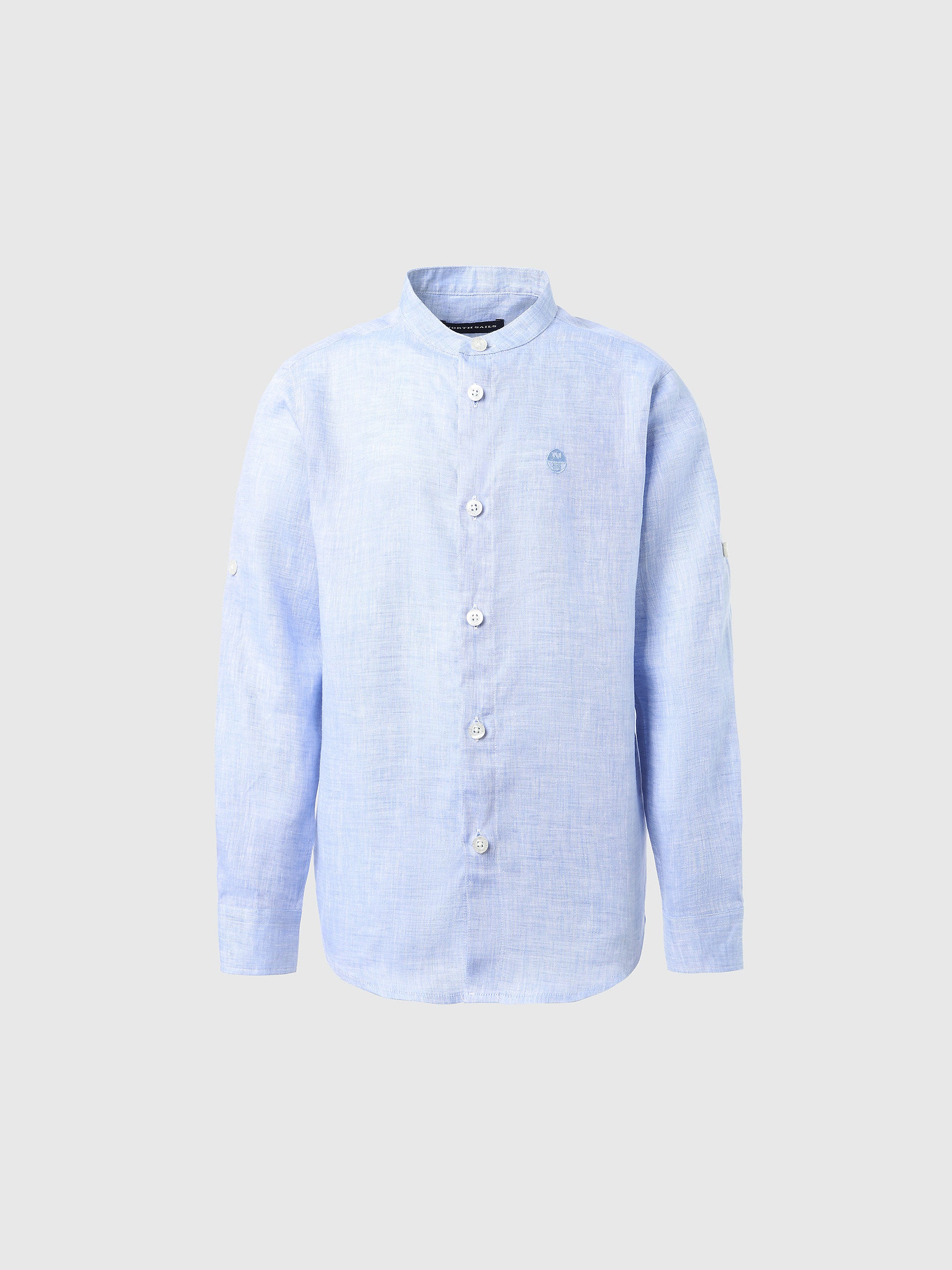 North Sails - Mandarin collar shirtNorth SailsLight blue4