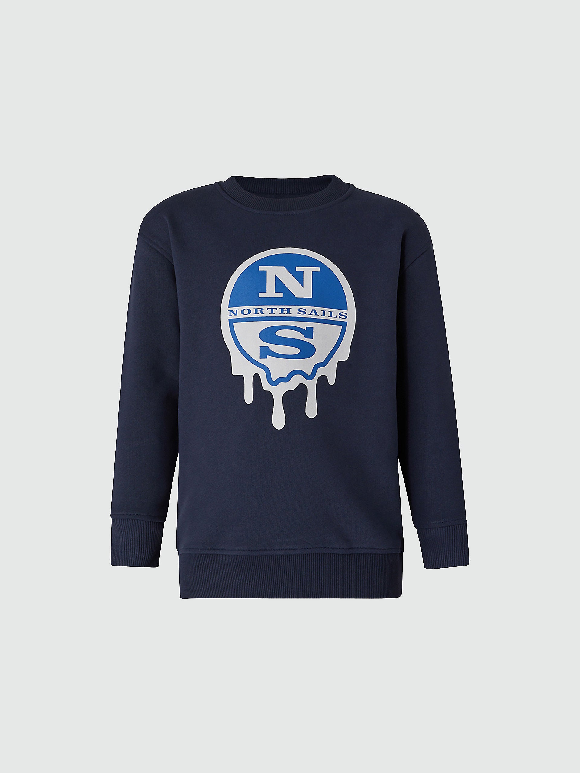 North Sails - Sweatshirt with maxi logoNorth SailsNavy blue8