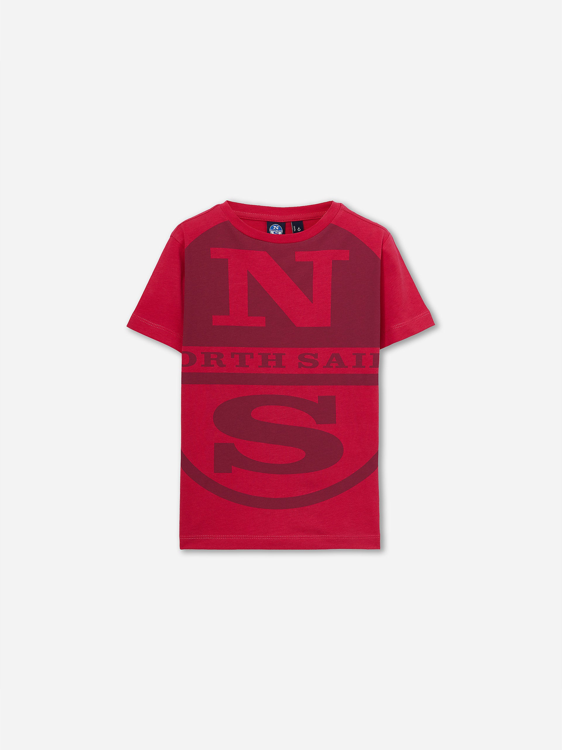 North Sails - Cotton jersey T-shirtNorth SailsPersian red8