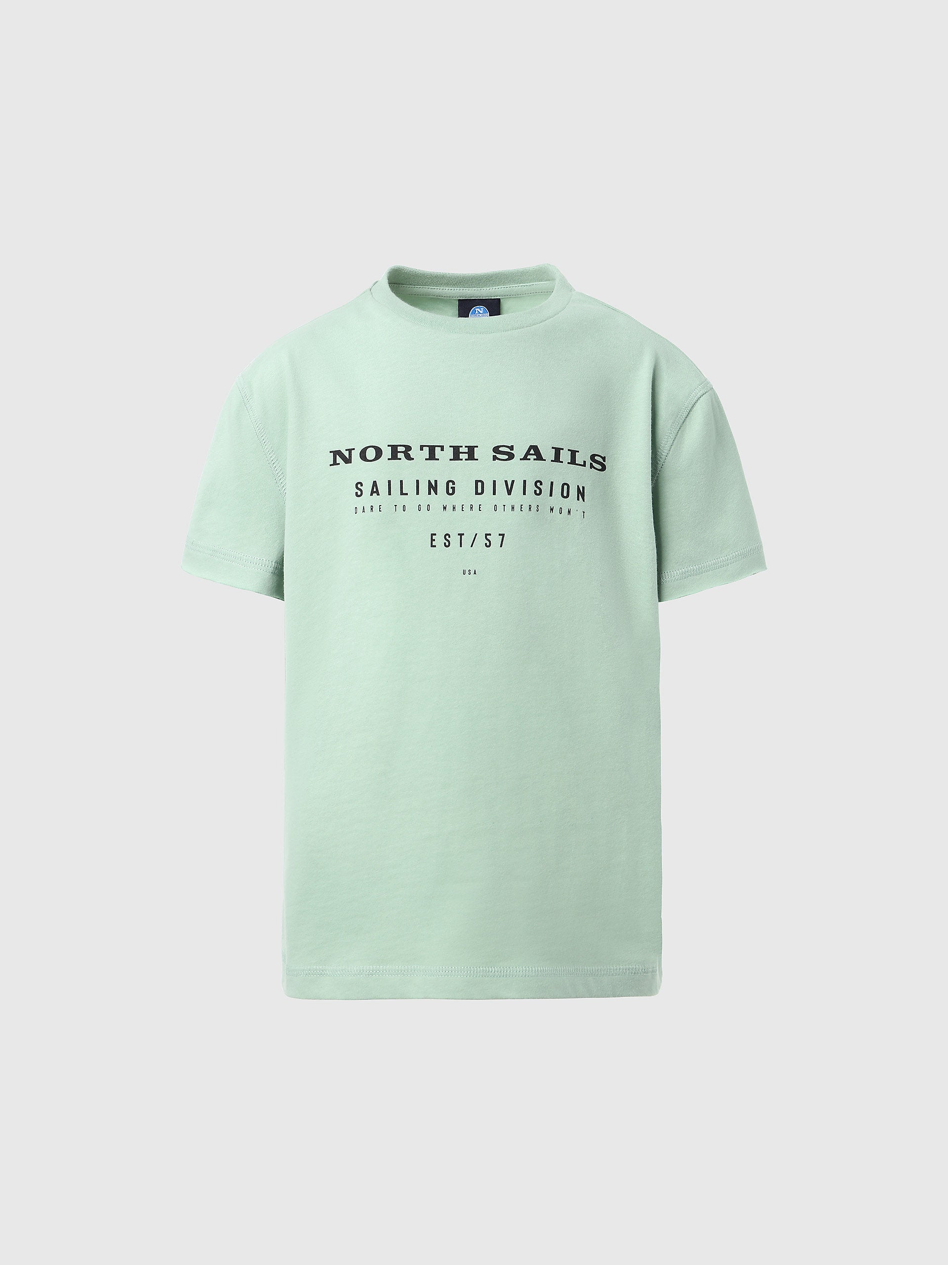 North Sails - T-shirt con stampa letteringNorth SailsGranite green14