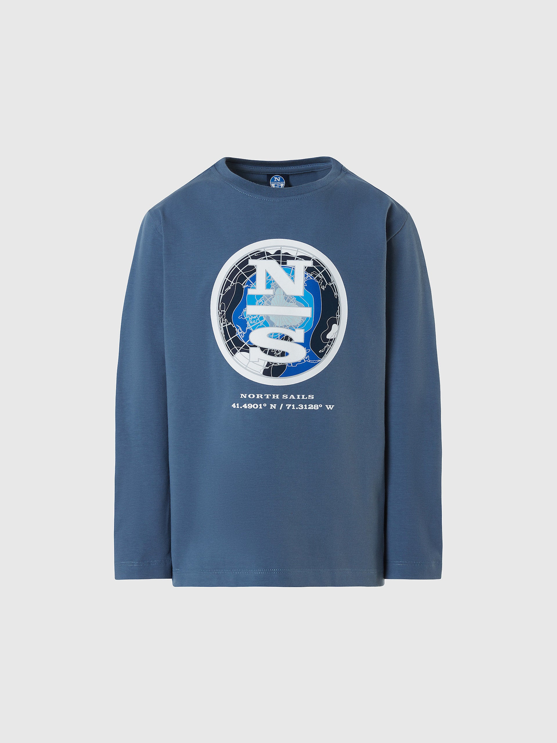 North Sails - T-shirt con maxi stampaNorth SailsWinter sea6