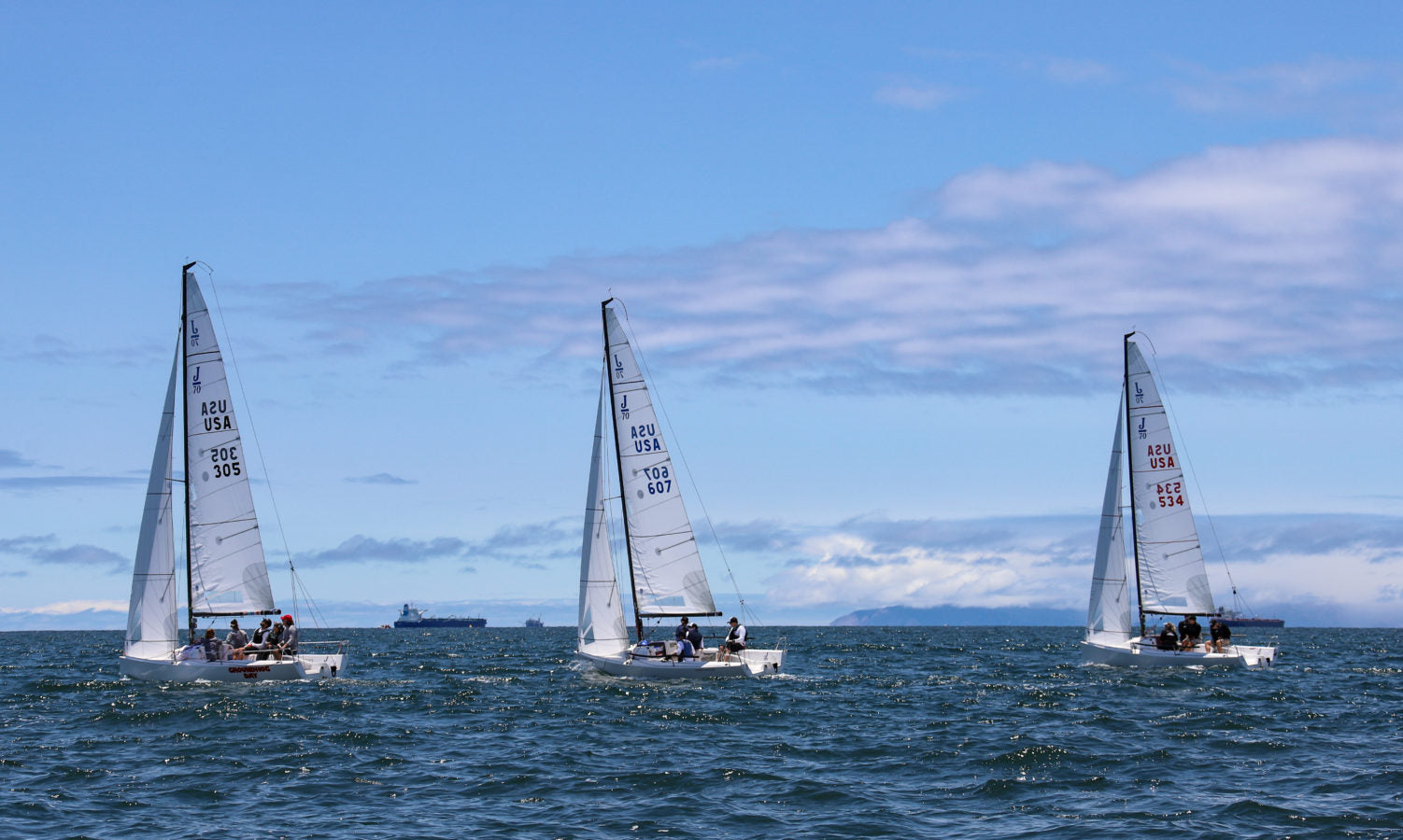 j70 upwind sail trim tips