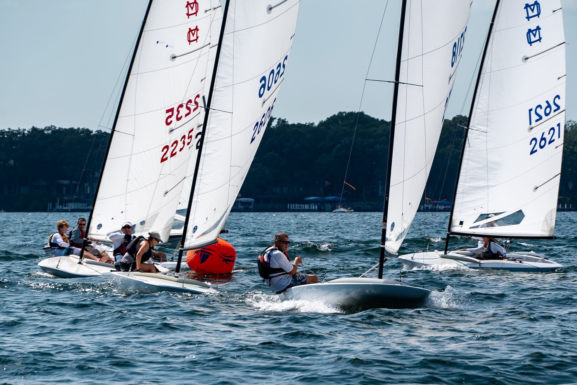 Podium sweep at the MC Scow Inlands