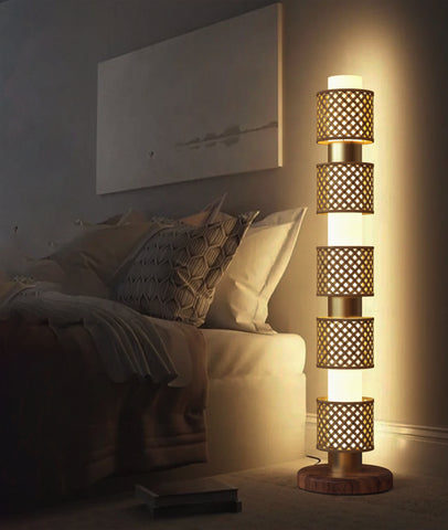 unique floor lamp - best handmade lamps in India