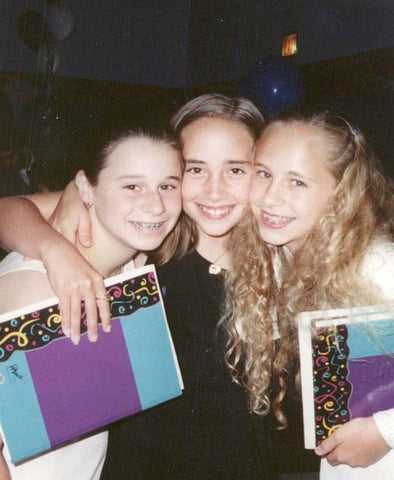 Me, my 2nd grade business partner Nicole, and our friend Amanda in 6th grade.