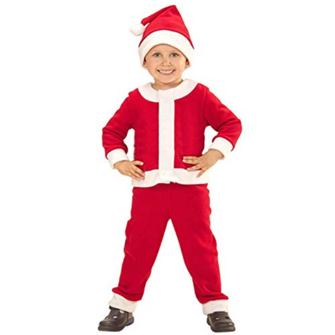 Buy Urban Fest Santa Claus Dress - With Pant, Coat, Cap & Santa Pouch,  Size-4, For Kids 7-10 Years Online at Best Price of Rs null - bigbasket