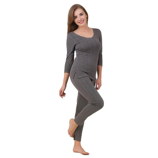 Buy online Grey Cotton Thermal Wear from winter wear for Women by Lux  Inferno for ₹406 at 0% off