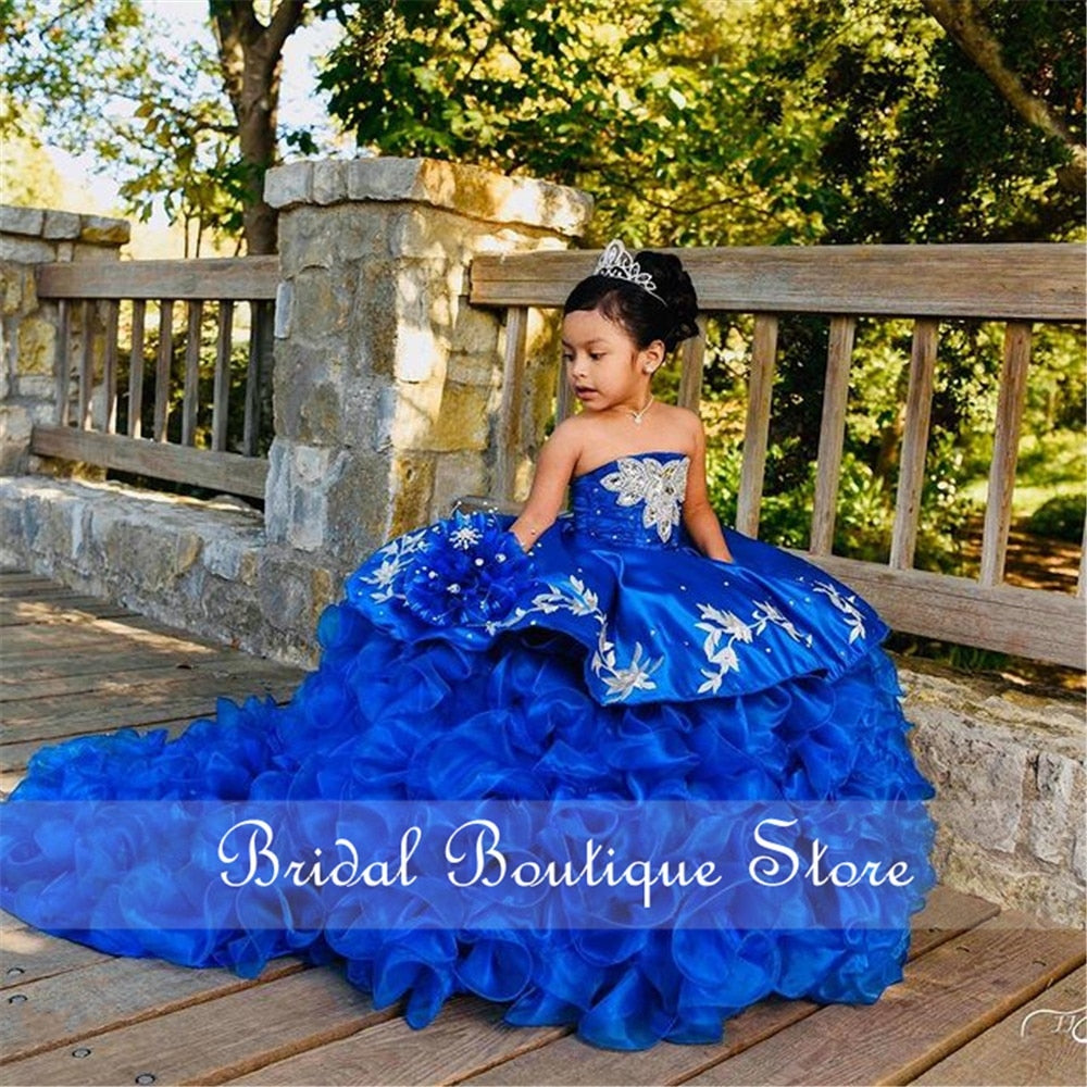 Vestido Charro Para Niña Two Pieces Children Princess Dress Beauty Pag – KS  Kids Fashion