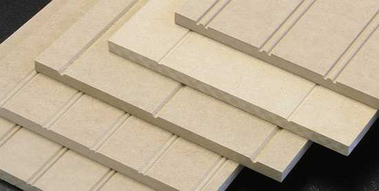 A close up look at v-groove and beadboard
