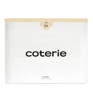 The Diaper Size 4 (22-37 lbs) by Coterie - ZIPQIK - Size 4 Diapers