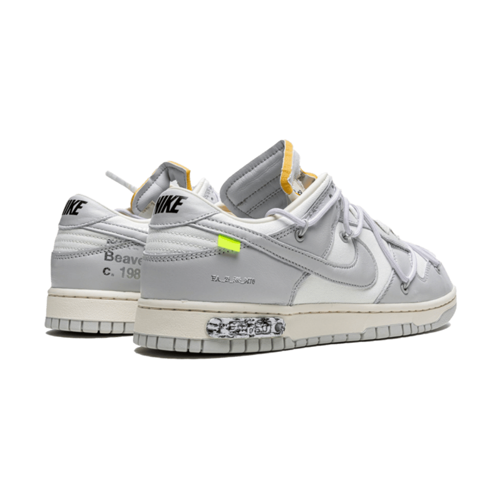 します】 OFF-WHITE - NIKE DUNK LOW Off-White lot49 28cm の通販 by