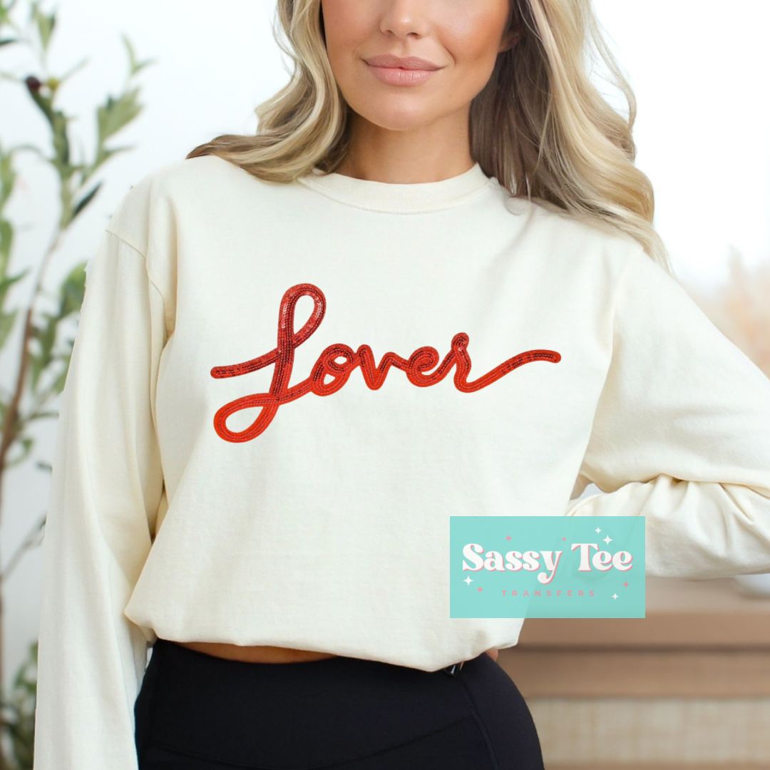 LOVER SWIFTIE SEQUIN PATCH