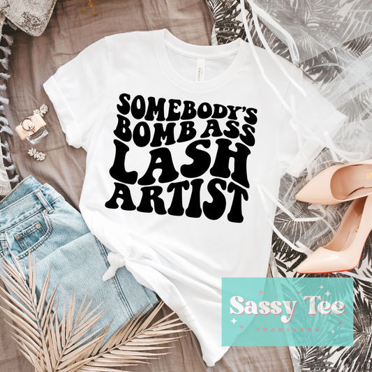 Somebody's bomb ass shirt maker front and back set *DREAM TRANSFER* DTF
