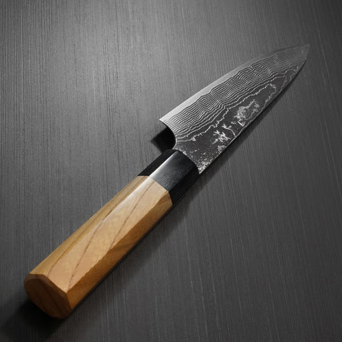 Couteau nakiri japonais 17cm Yuzo BS2 artisanal