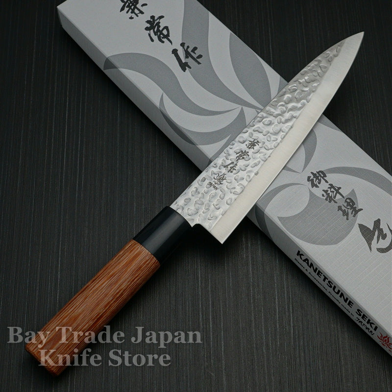 Japanese kitchen knife Seki Kanetsugu Nami Mahogany 9201 10cm for