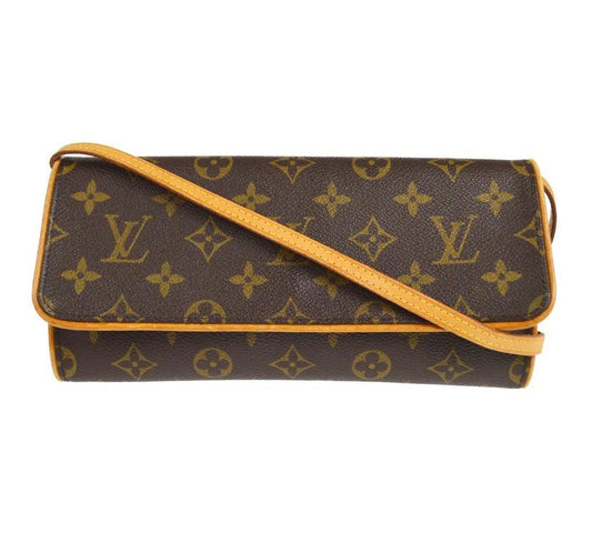 Louis Vuitton Preloved Pochette Twin GM Monogram Crossbody Bag