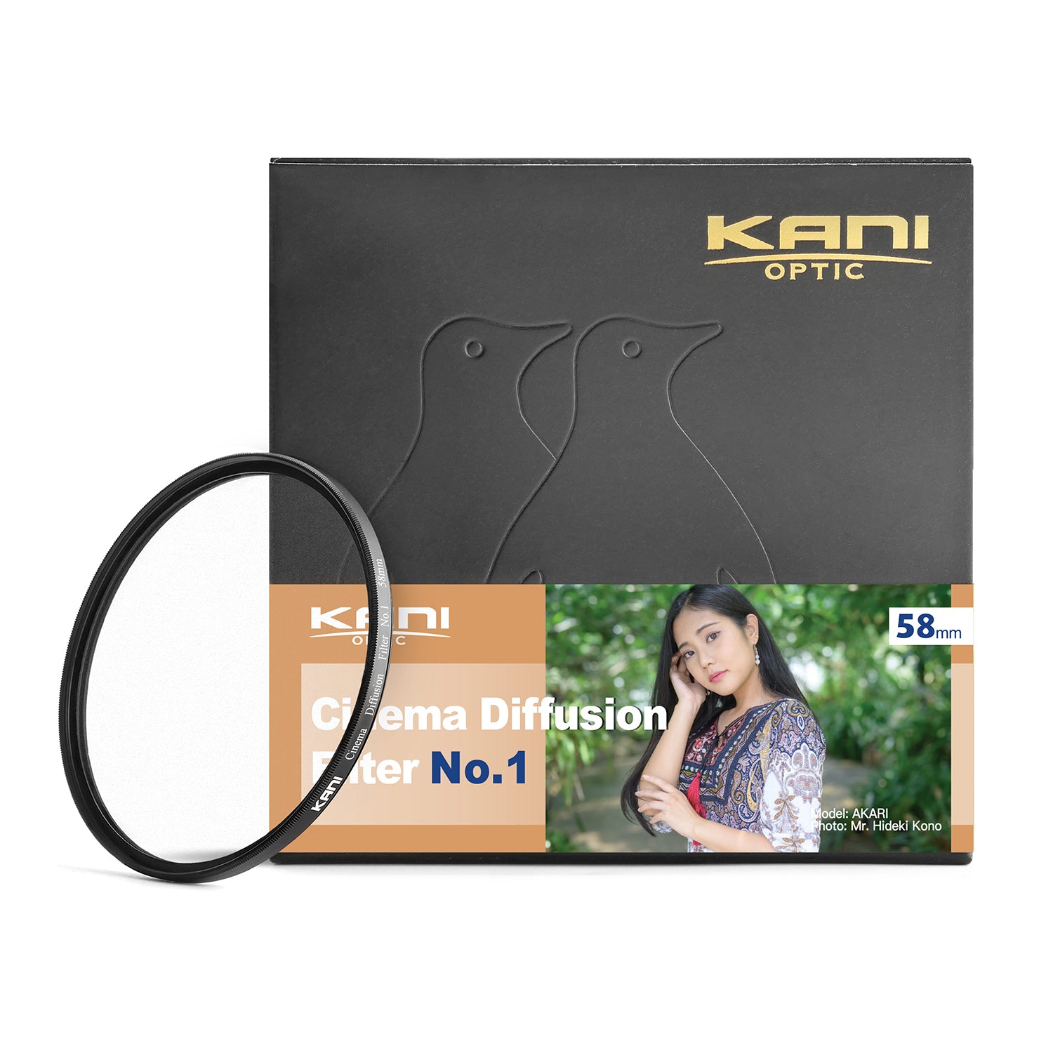 Cinema Diffusion Filter(Black Mist) No.1 (52mm) – Kanifilterglobal