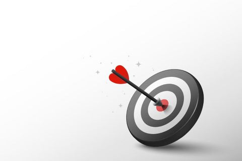 hitting bullseye as reference to success