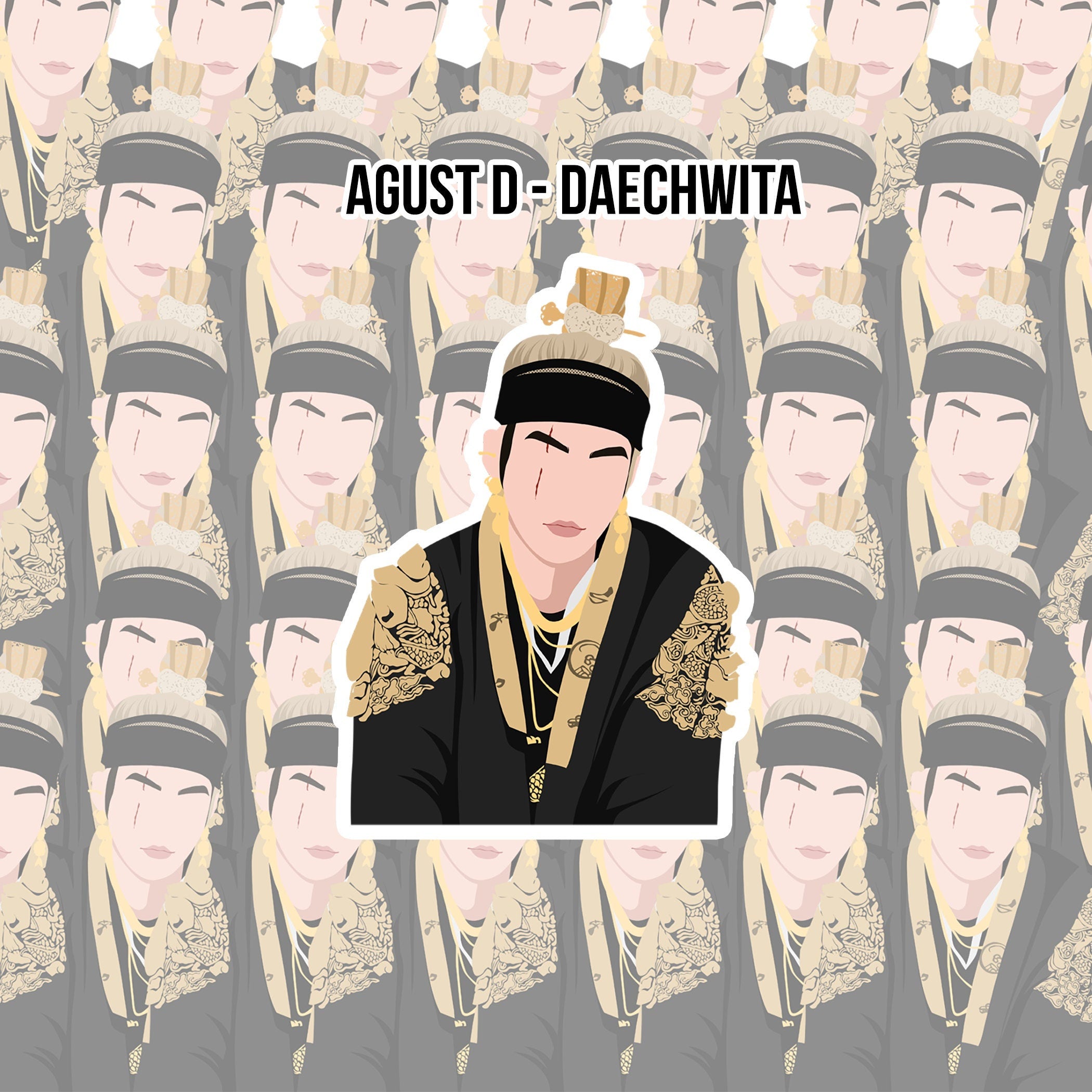 BTS Suga/Agust D "Daechwita" Sticker
