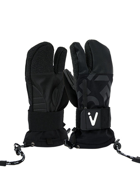 snowboarding gloves with wrist guards